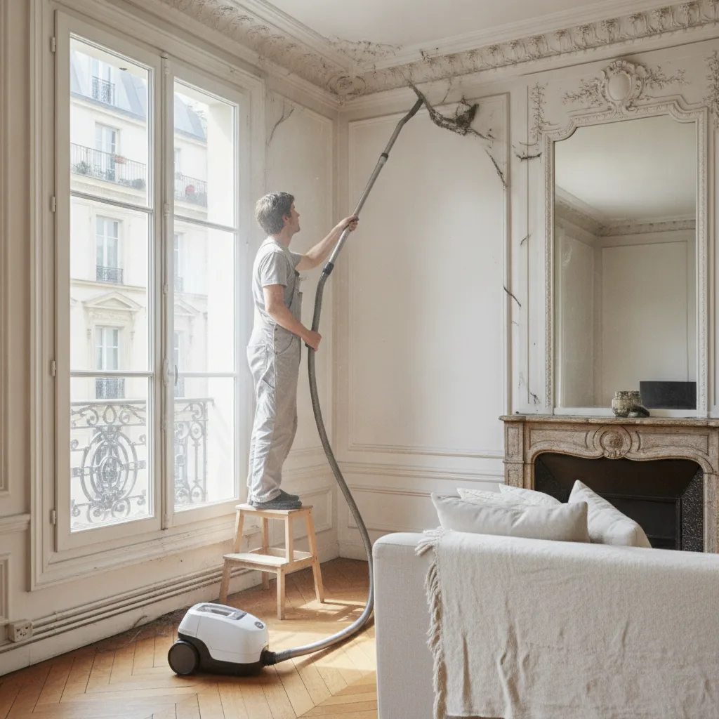 araignées appartement Paris