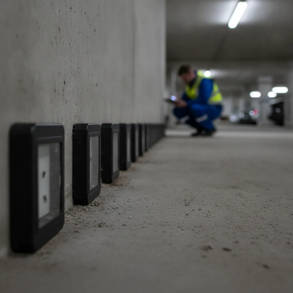 cafards parking souterrain