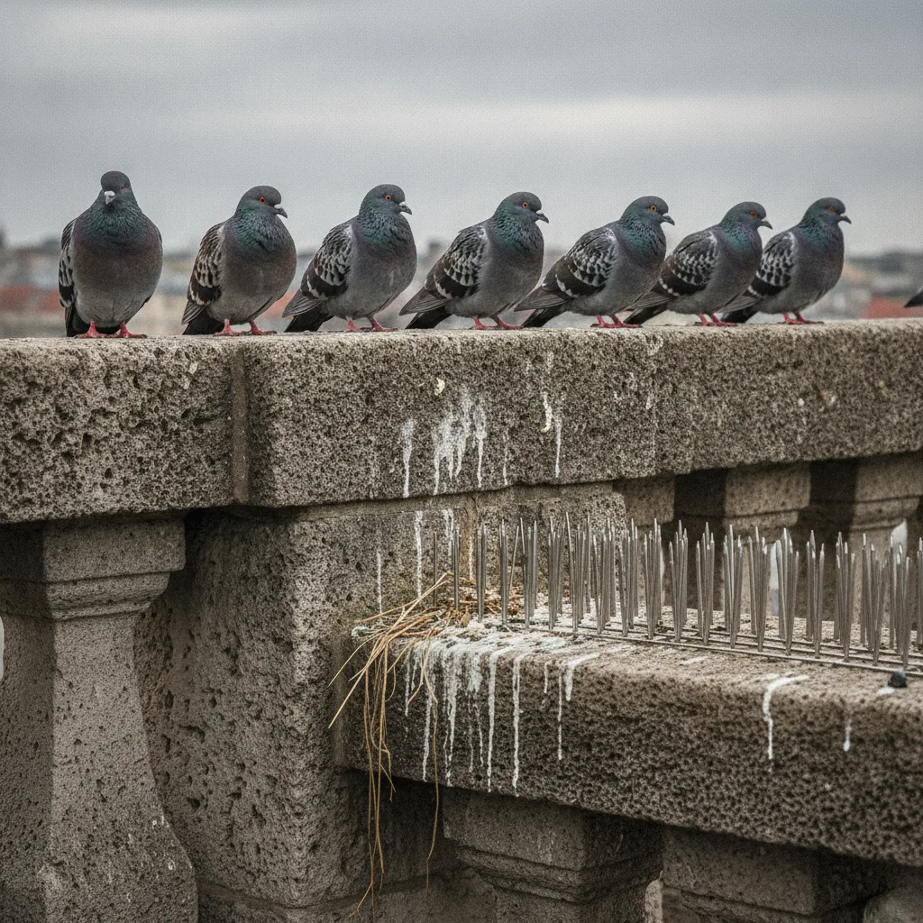 pics anti-pigeons efficacité