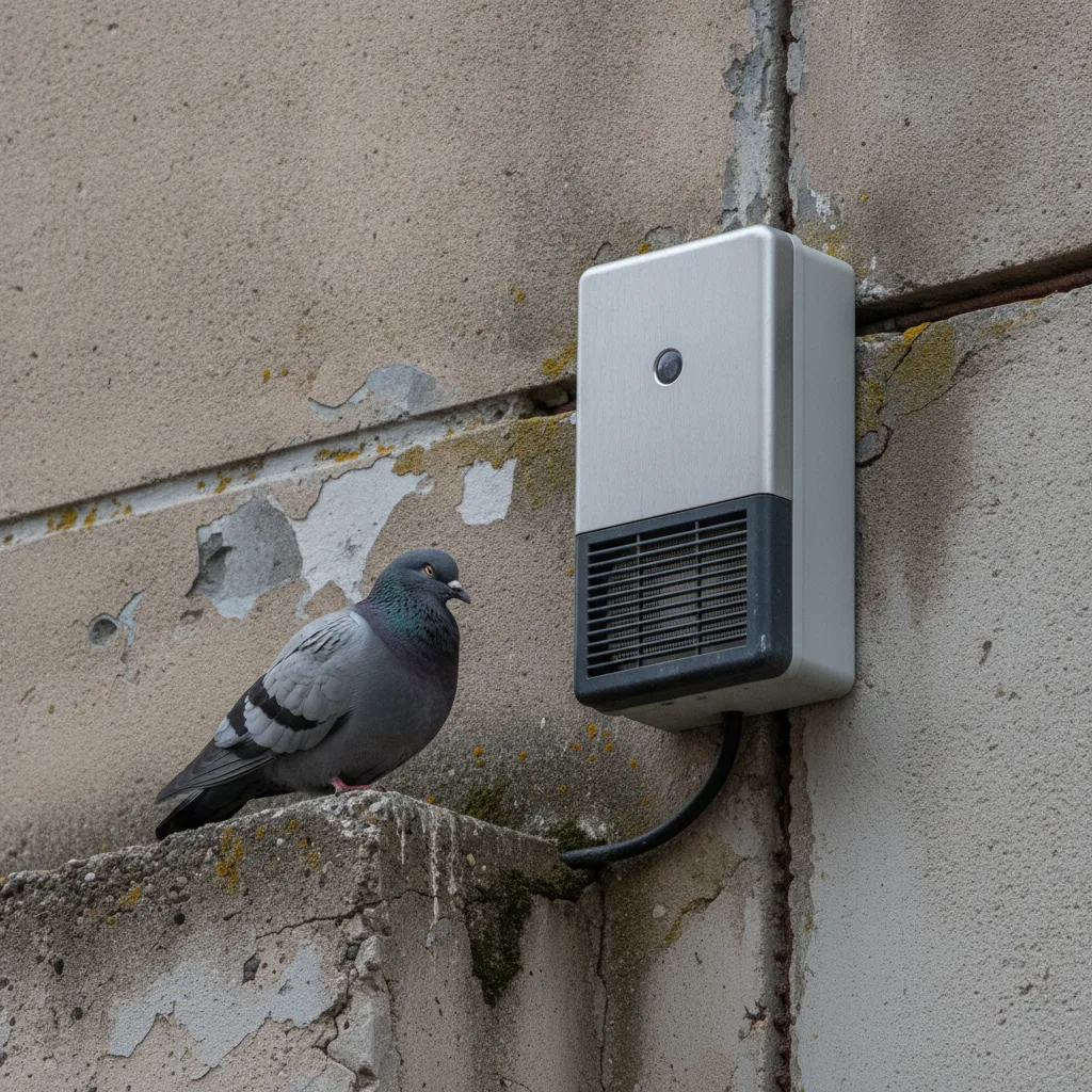 répulsif pigeons ultrason